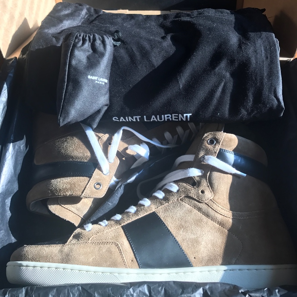 Saint Laurent Signature Court SL/10H Sneakers 45